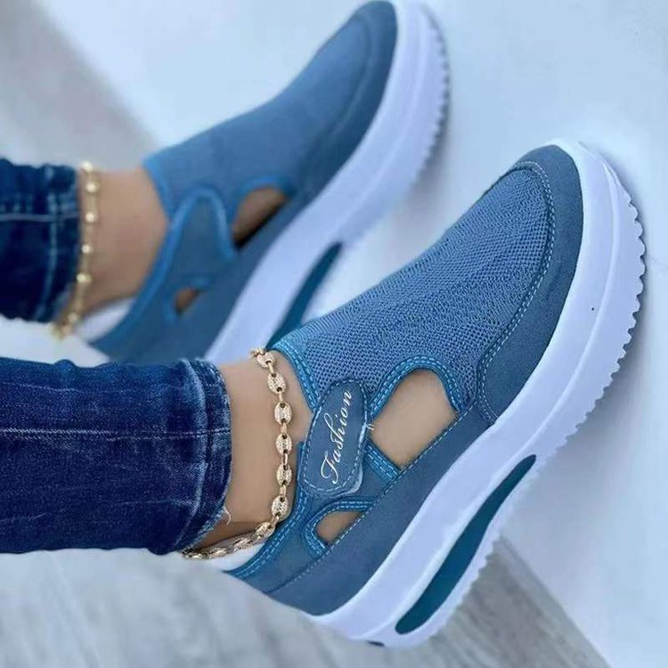 Women's Sneakers Summer New Ladies Casual Low Wedge Breathable Non-Slip Comfort  Sport  Shoes Fashion Style