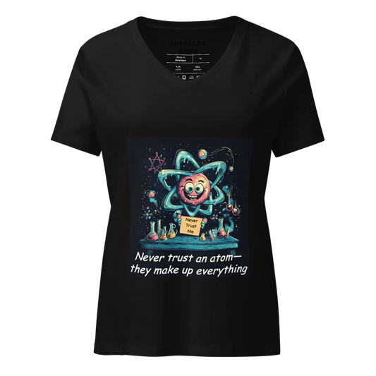 Science is Fun Women's Relaxed V-Neck T-Shirt - 1