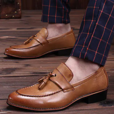 Leather Men’s Loafers - Timeless Style