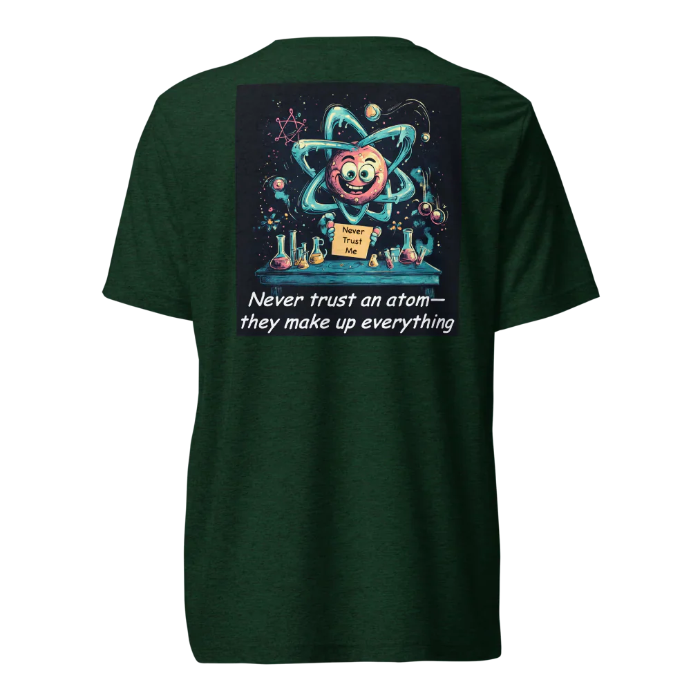 Science is fun T-Shirt - image on the Back - 1