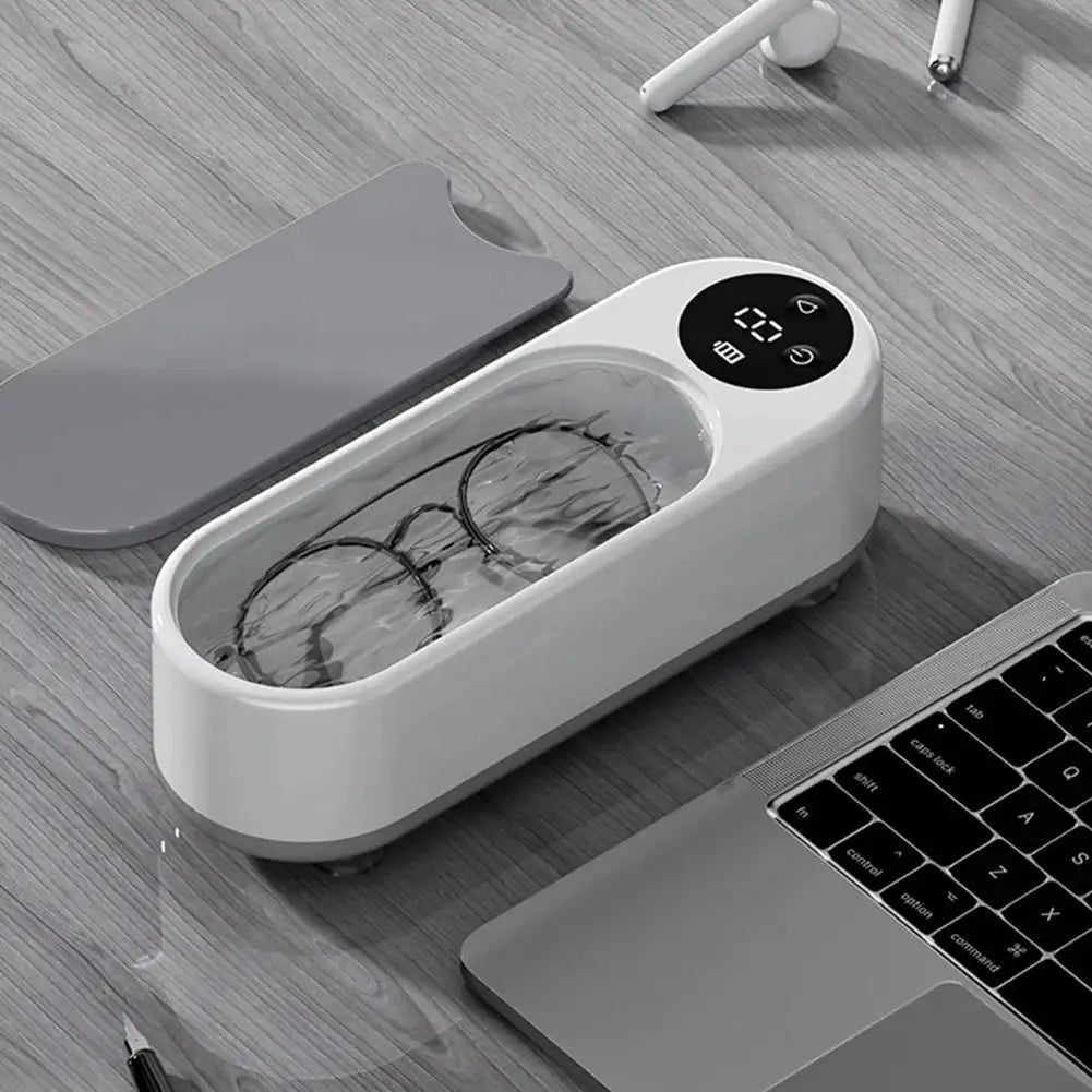 Portable Ultrasonic Cleaner Machine – Retainers, Glasses & Jewelry Washer