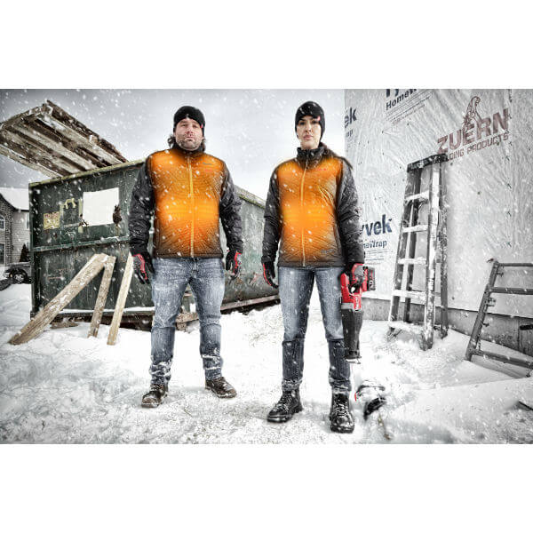Unisex Heated Jacket – Adjustable Temperature Winter Outdoor Coat