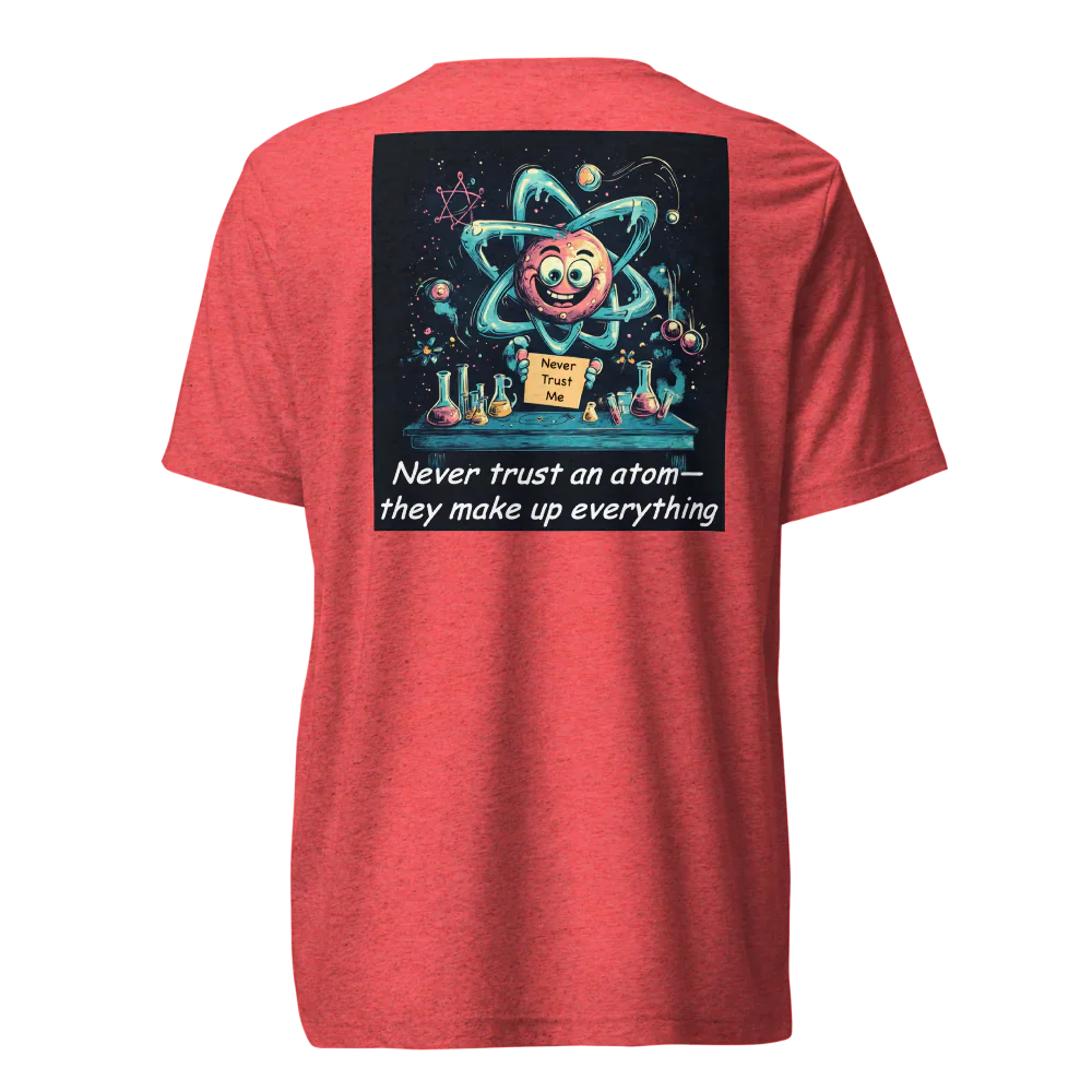 Science is fun T-Shirt - image on the Back - 1