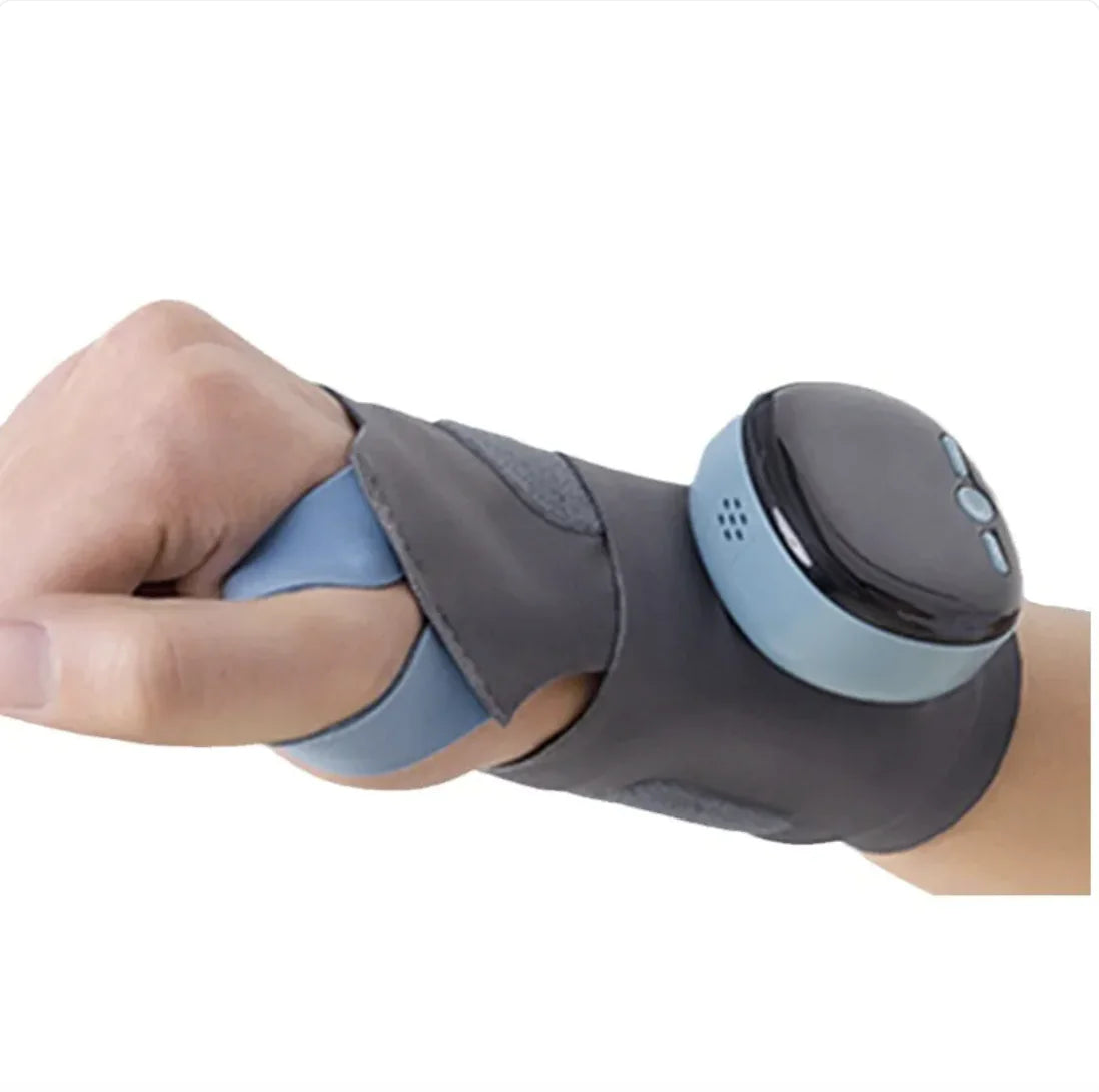 Heated EMS Wrist Massager & Support Brace – Rechargeable Wristband