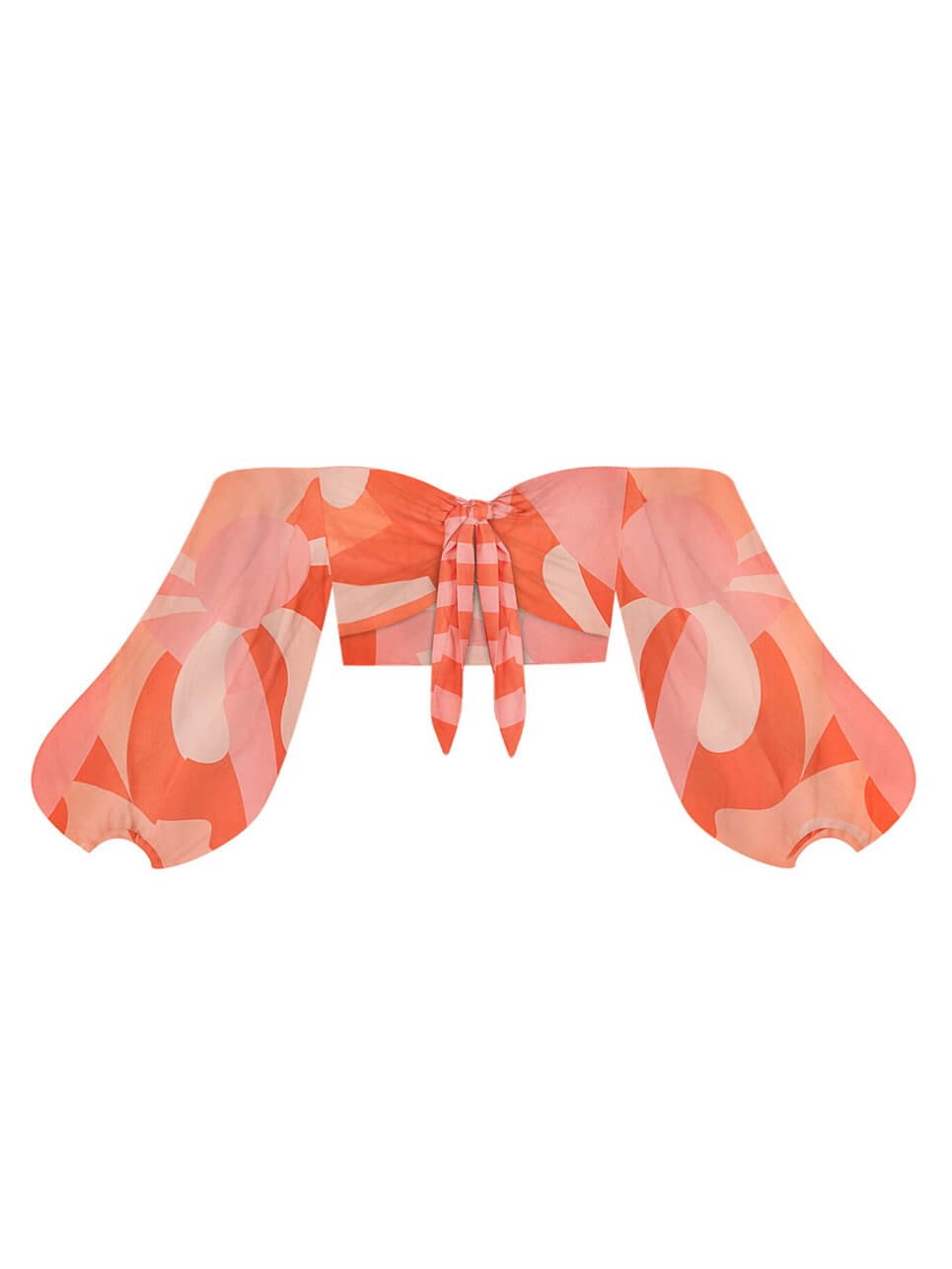 BLUSA CROP TOP FLORESCER