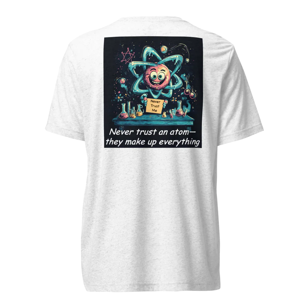 Science is fun T-Shirt - image on the Back - 1