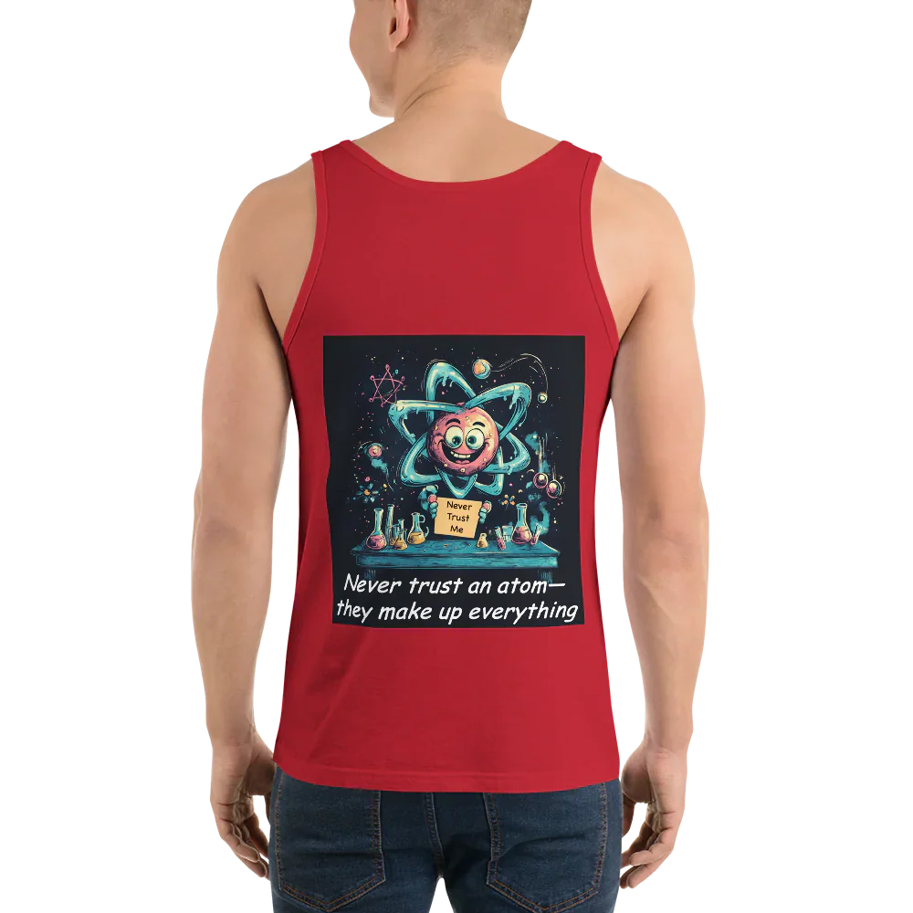 Science is Fun Men's Staple Tank Top - 1 - all colors