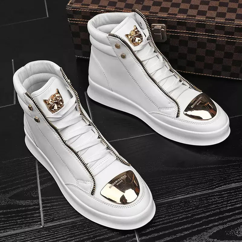 Spring New Men's High-Top Martin Boots