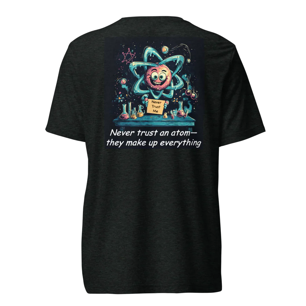Science is fun T-Shirt - image on the Back - 1