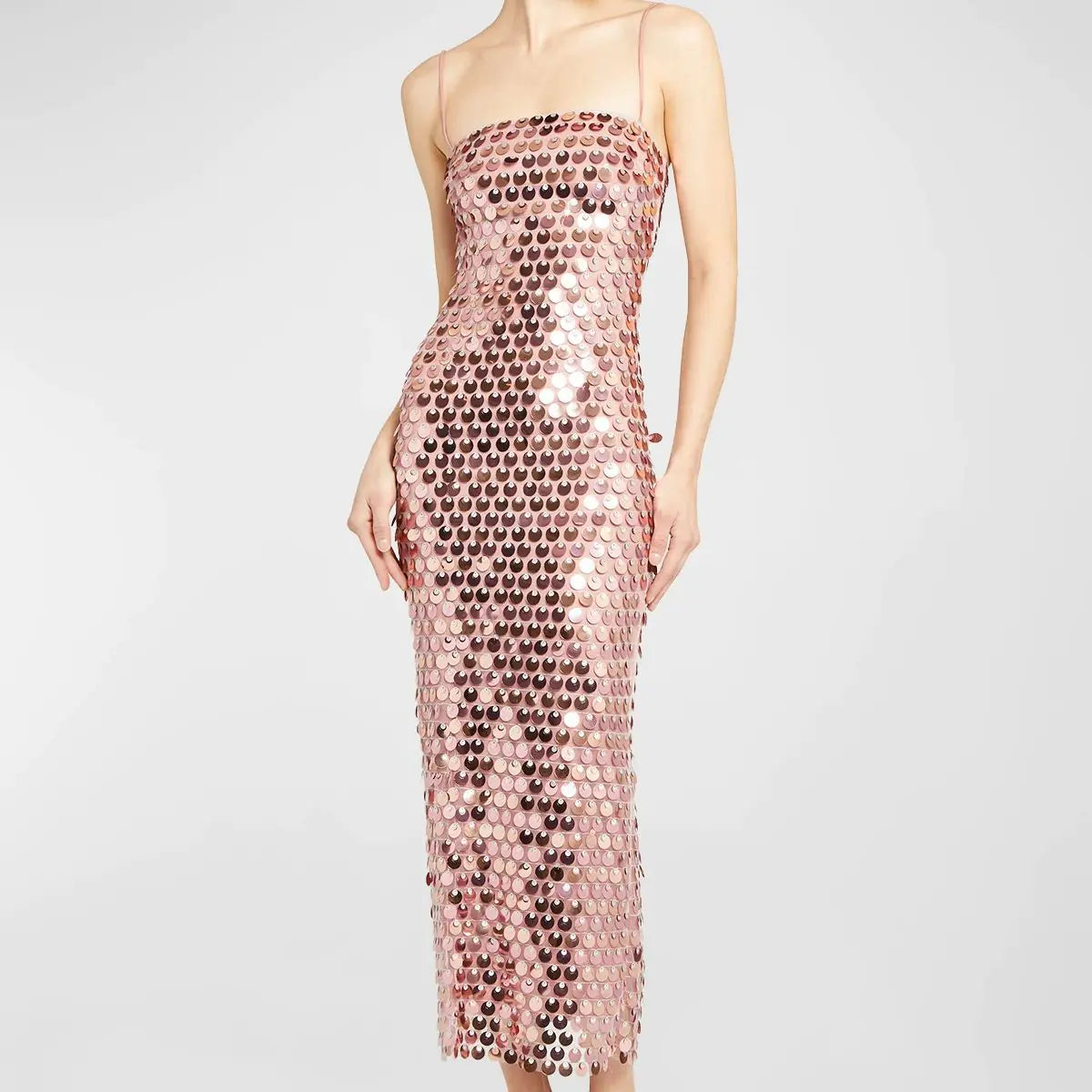 Women's Fashion Irregular Sequin Dress