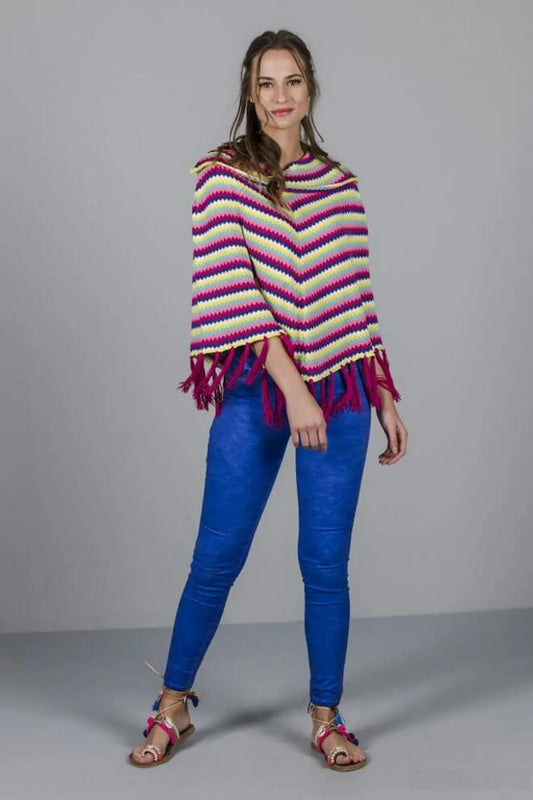 PONCHO ÉTNICO