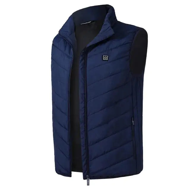Men’s Heated Winter Jacket & Vest – USB Rechargeable Thermal Coat