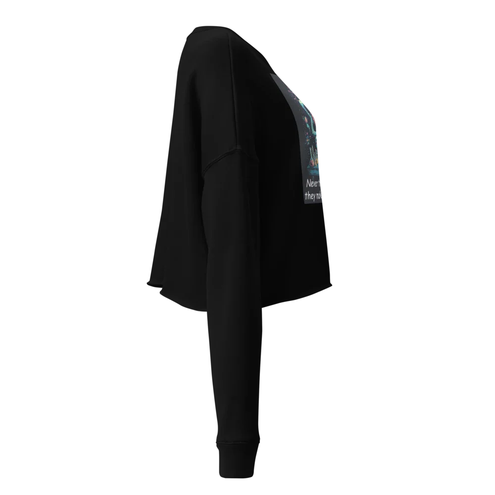 Science is Fun Women's Cropped Sweatshirt - 1