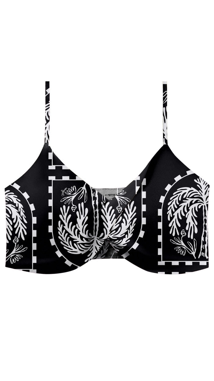 Top Estampado Aquarela