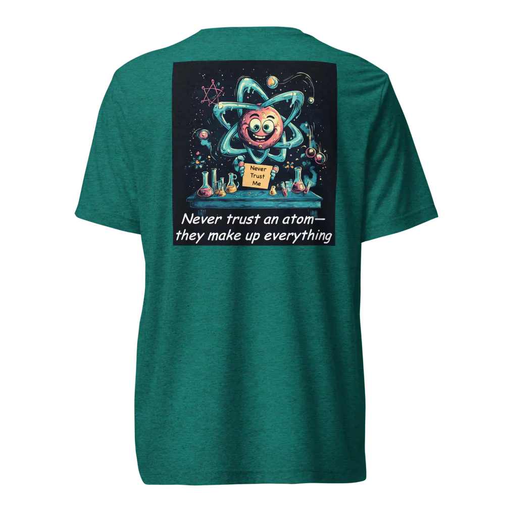 Science is fun T-Shirt - image on the Back - 1