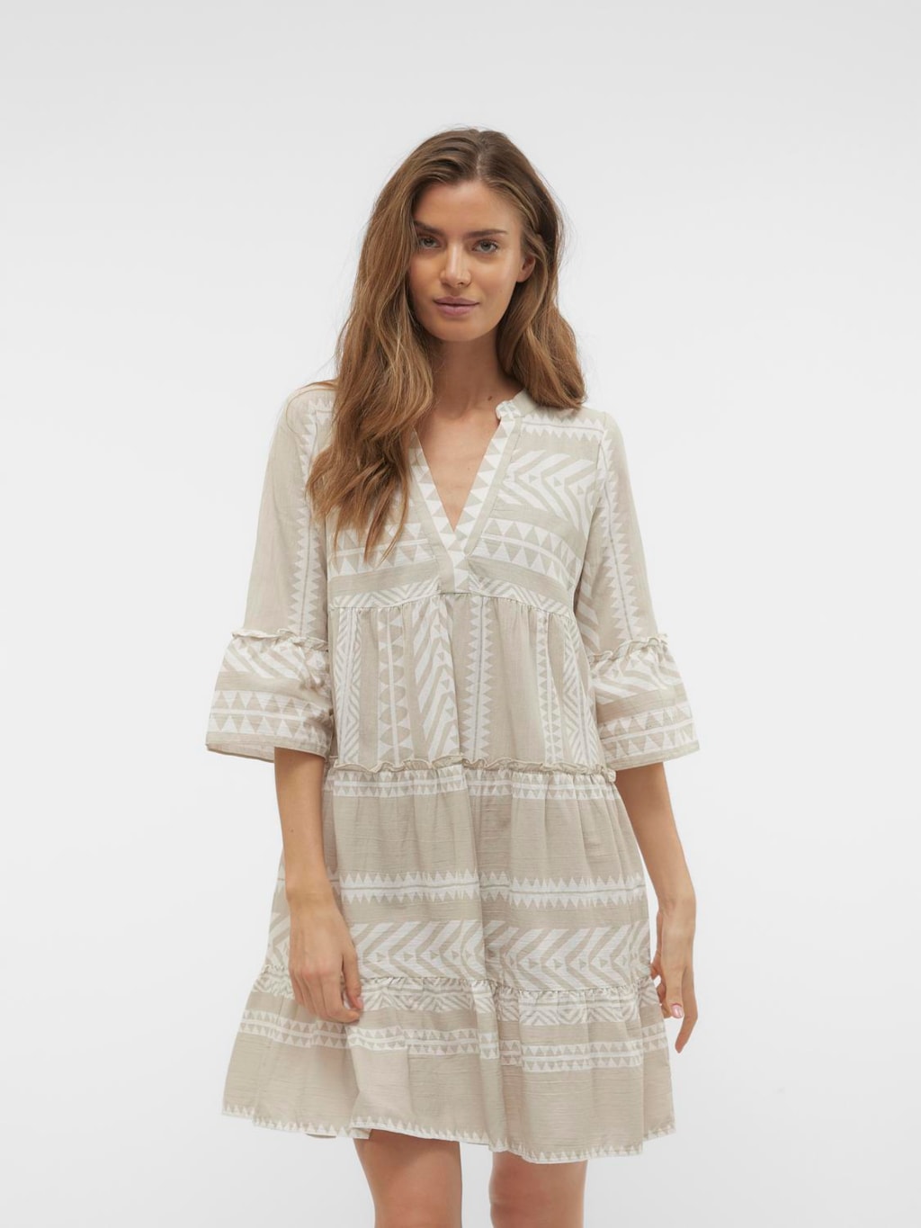 VESTIDO/TÚNICA 3/4 DICTHE Algodão Orgânico