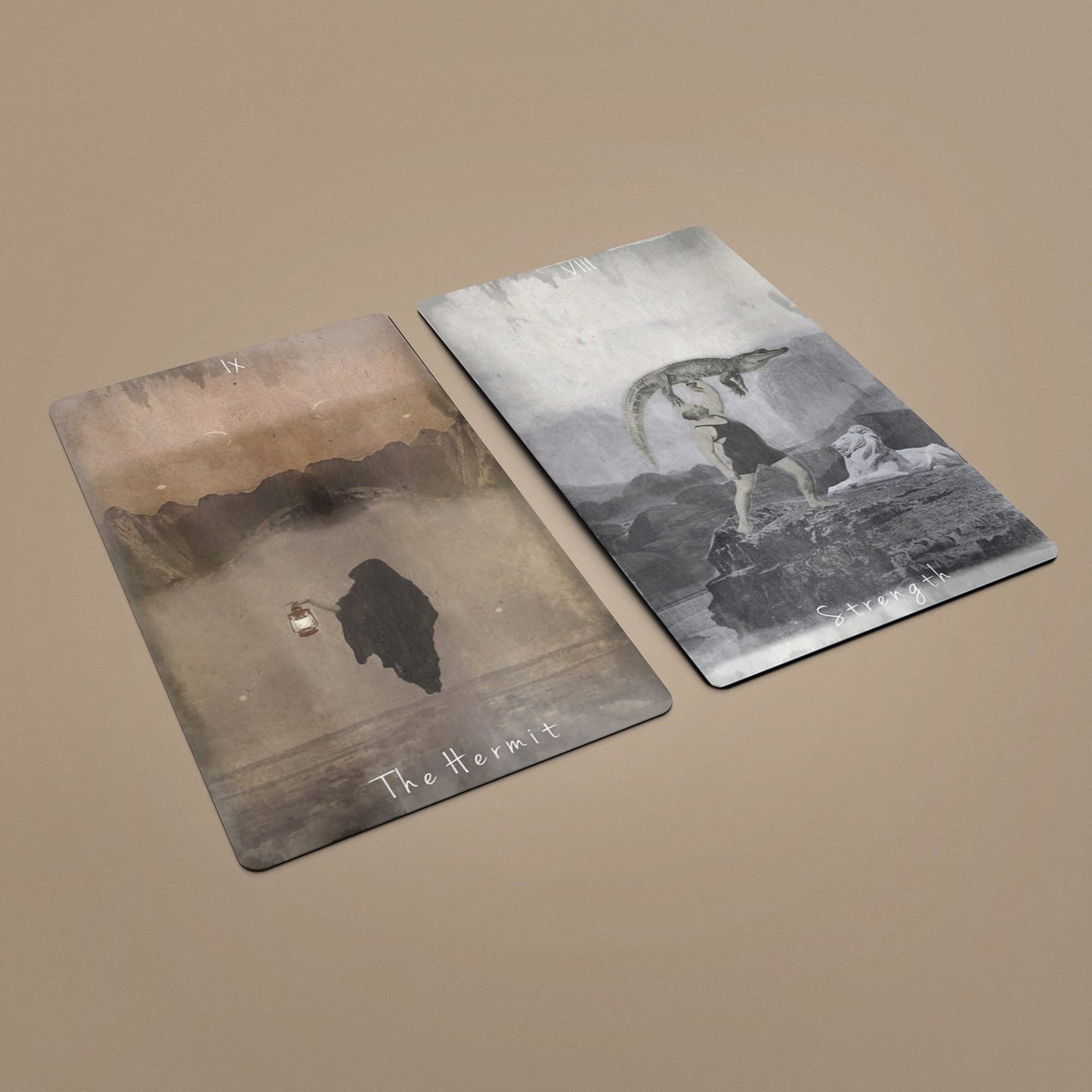 Tarot of Unknown Shadows Tarot Cards Deck 78+2 Extra Cards with Guidebook