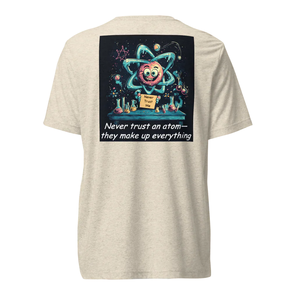 Science is fun T-Shirt - image on the Back - 1