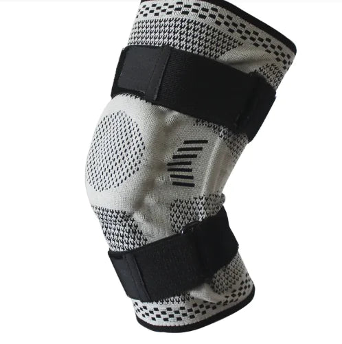 Adjustable Compression Sports Knee Brace – Breathable Support Sleeve with Straps