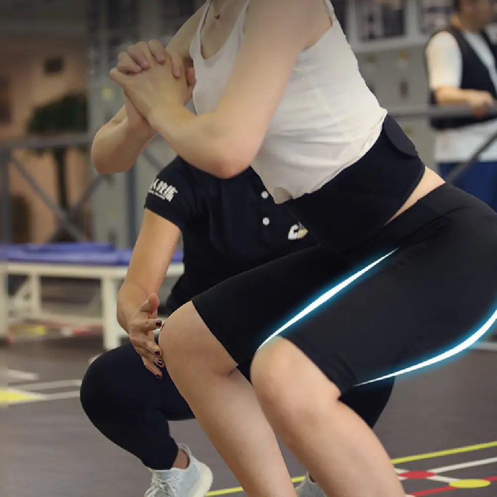 EMS Microcurrent Training Shorts – Rechargeable Muscle Stimulation Fitness Pants
